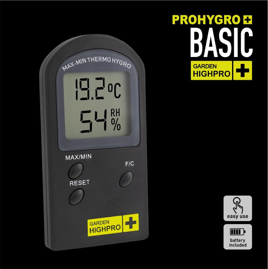 PROHYGRO CHICO TERMOHIGROMETRO GARDEN HIGHPRO