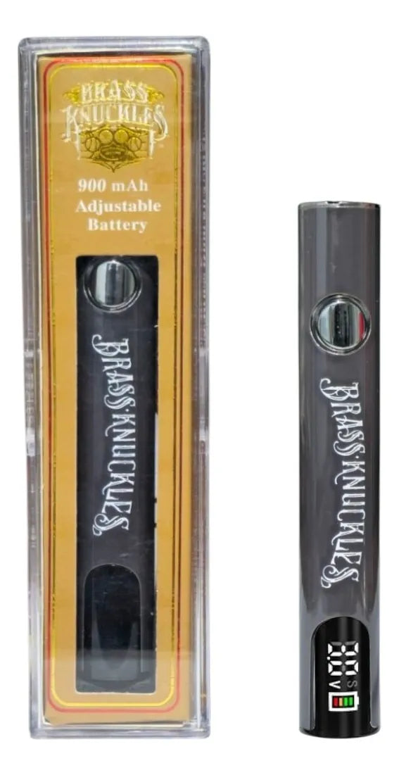 BATERIA BRASS KNUCKLES TIPO C - LED - NEGRO