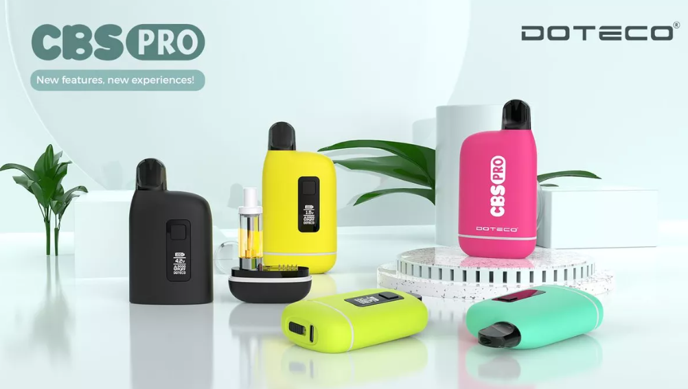 VAPORIZADOR DE CARDTRIGE CBS PRO NEGRA DOTECO