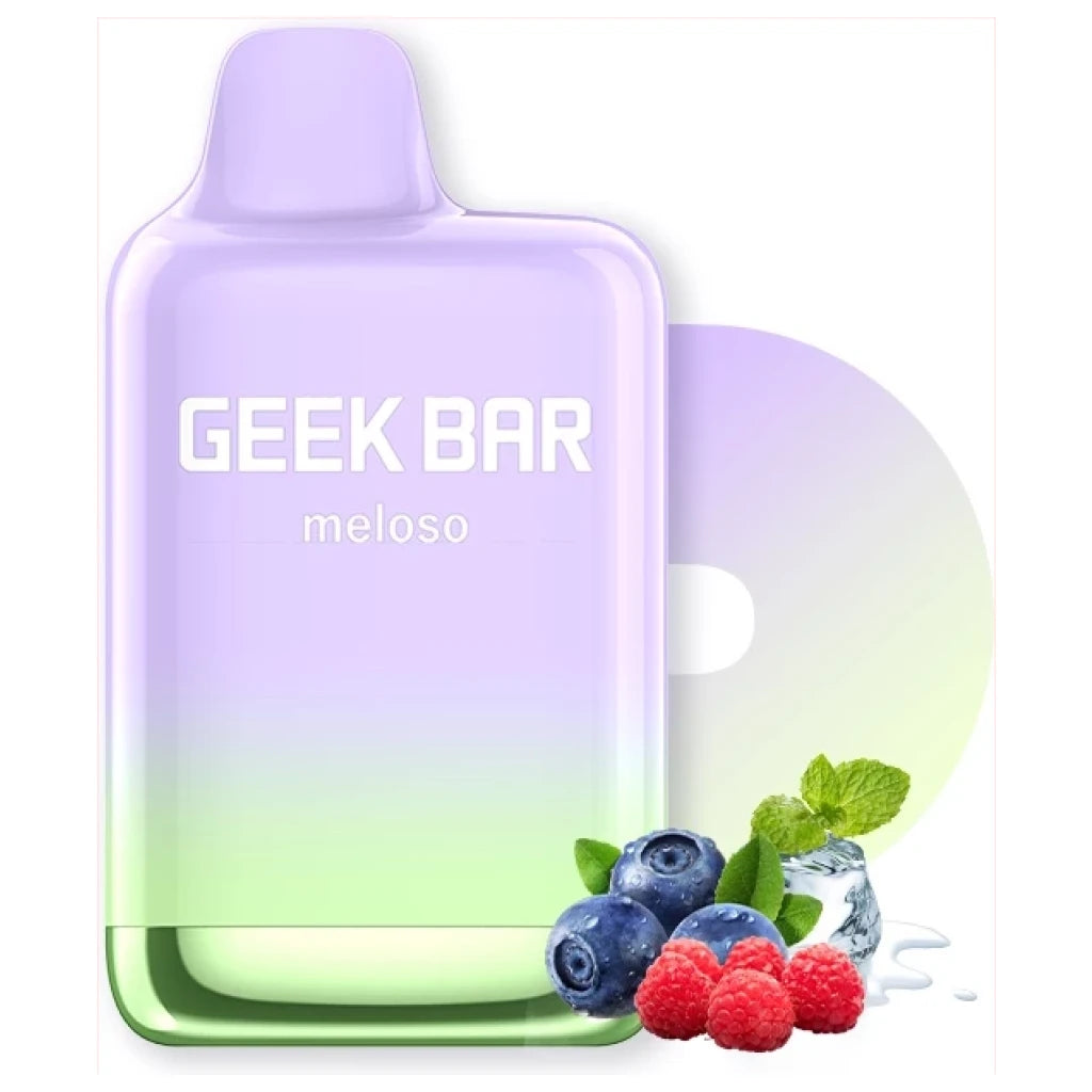 VAPORIZADOR DESECHABLE GEEK BAR MELOSO MAX 9000 PUFFS BERRY TRIPLE ICE