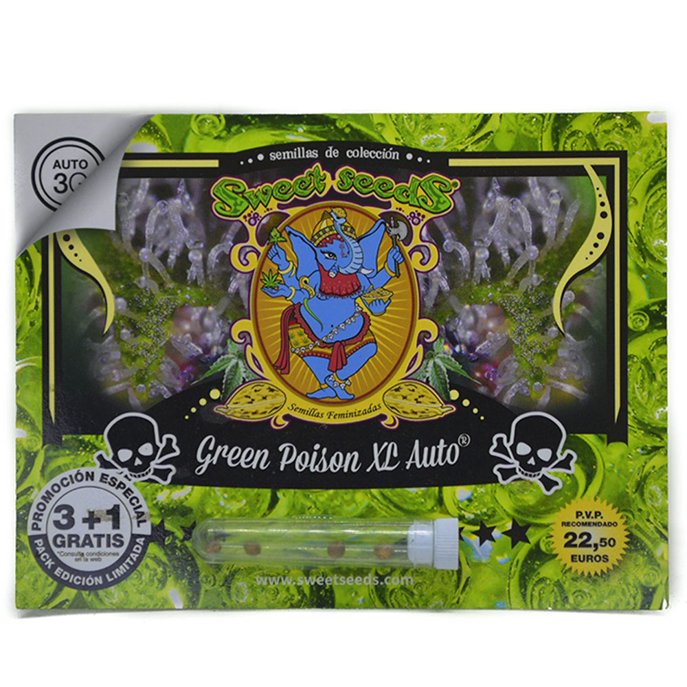 GREEN POISON XL AUTO X3 + 1 SWEET SEEDS