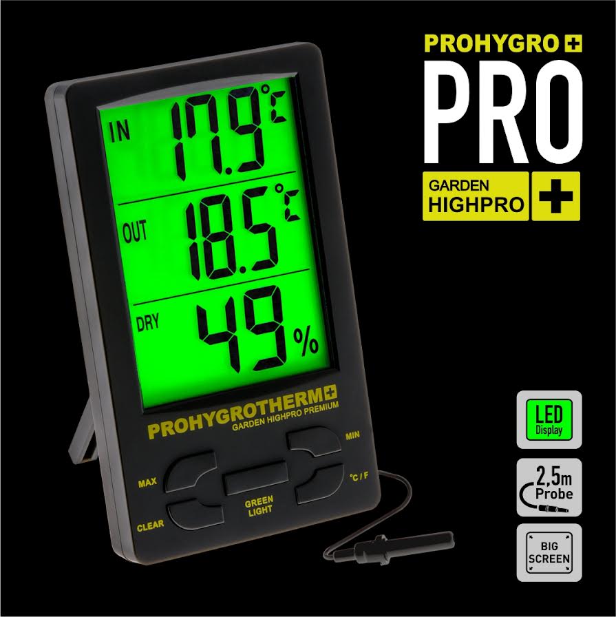TERMOHIGROMETRO PROHYGRO PRO - GARDEN HIGHPRO-3