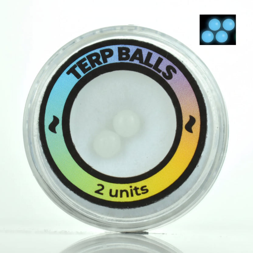 TERP BALLS FLUORECENTE 4MM AZUL - CALVO