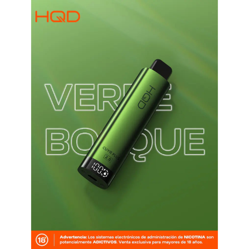 VAPORIZADOR CUVIE PLUS 9000 PUFFS MIAMI MINT - HQD-4