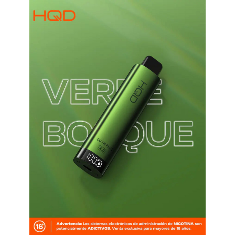 VAPORIZADOR CUVIE PLUS 9000 PUFFS MIAMI MINT - HQD-4