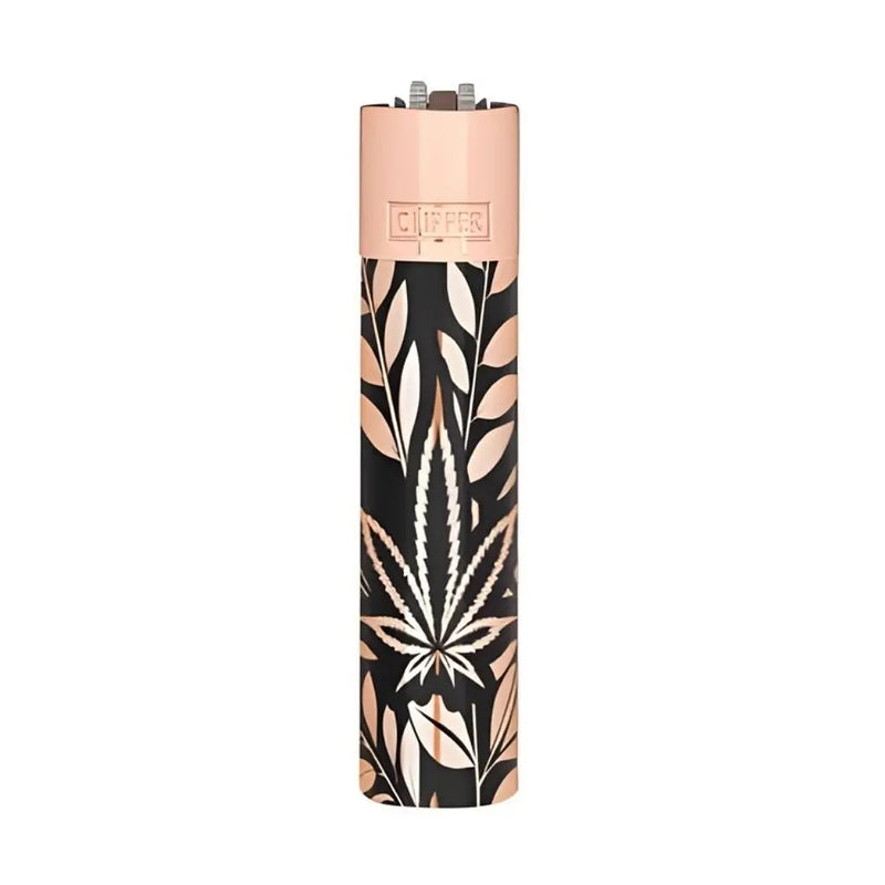 ENCENDEDOR METALICO JUNGLE LEAFS - CLIPPER-4