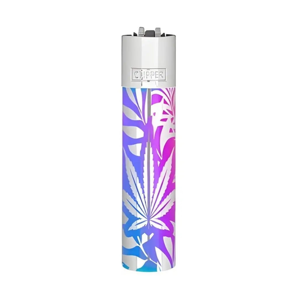 ENCENDEDOR METALICO JUNGLE LEAFS - CLIPPER-5
