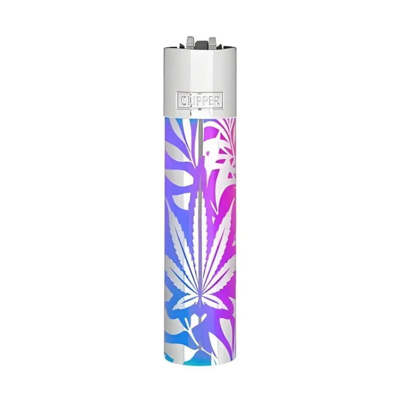 ENCENDEDOR METALICO JUNGLE LEAFS - CLIPPER-5