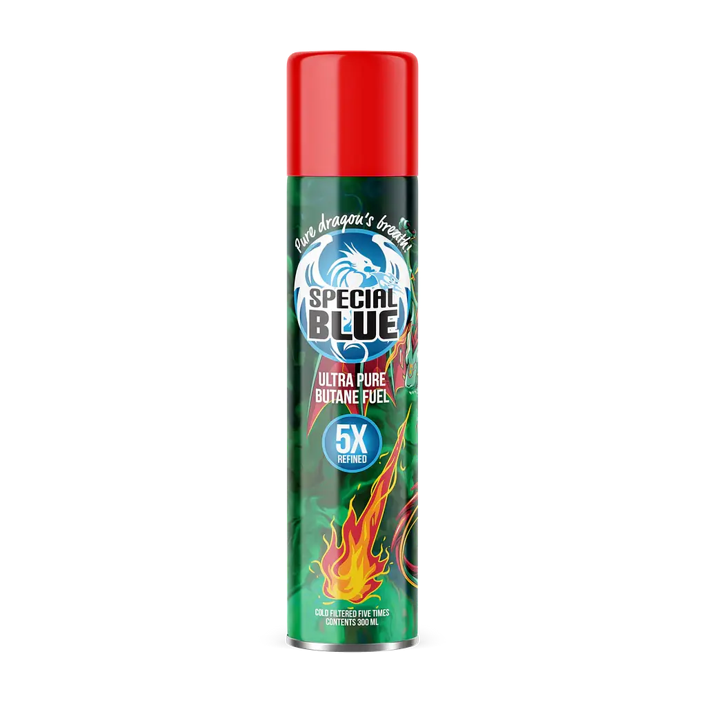 GAS BUTANO ULTRA REFINADO PREMIUM - SPECIAL BLUE