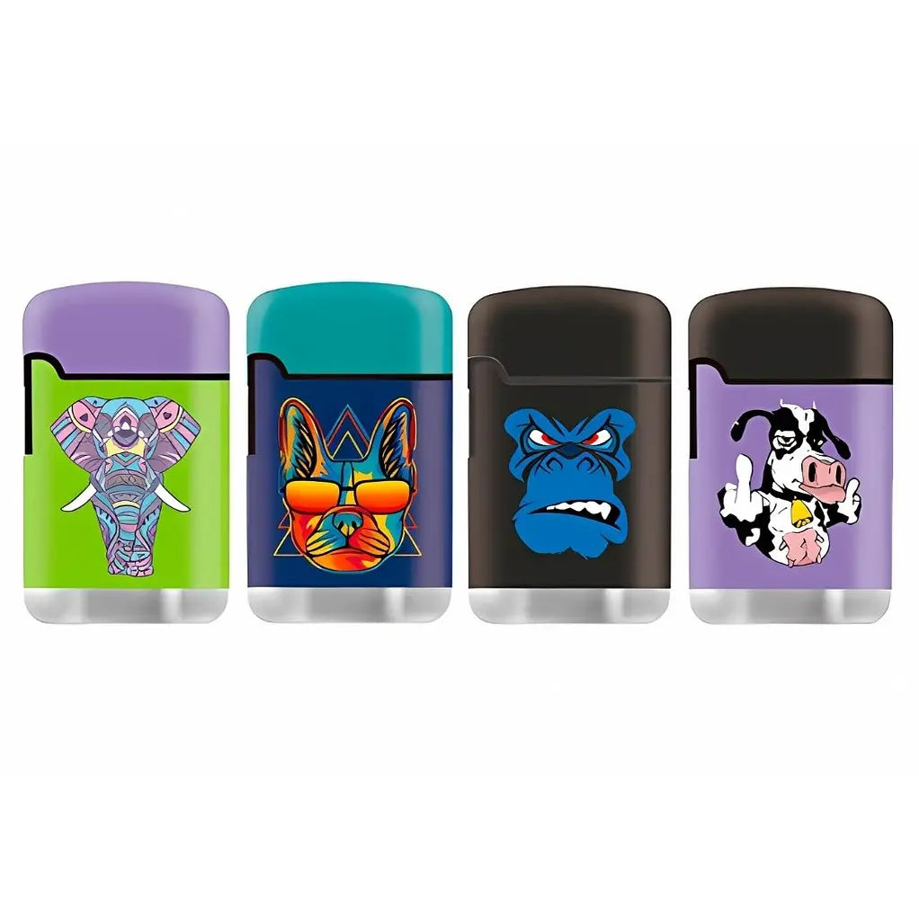 ENCENDEDOR ANIMALS ZL3 ZENGAZ JET FLAME - ZENGAZ-1