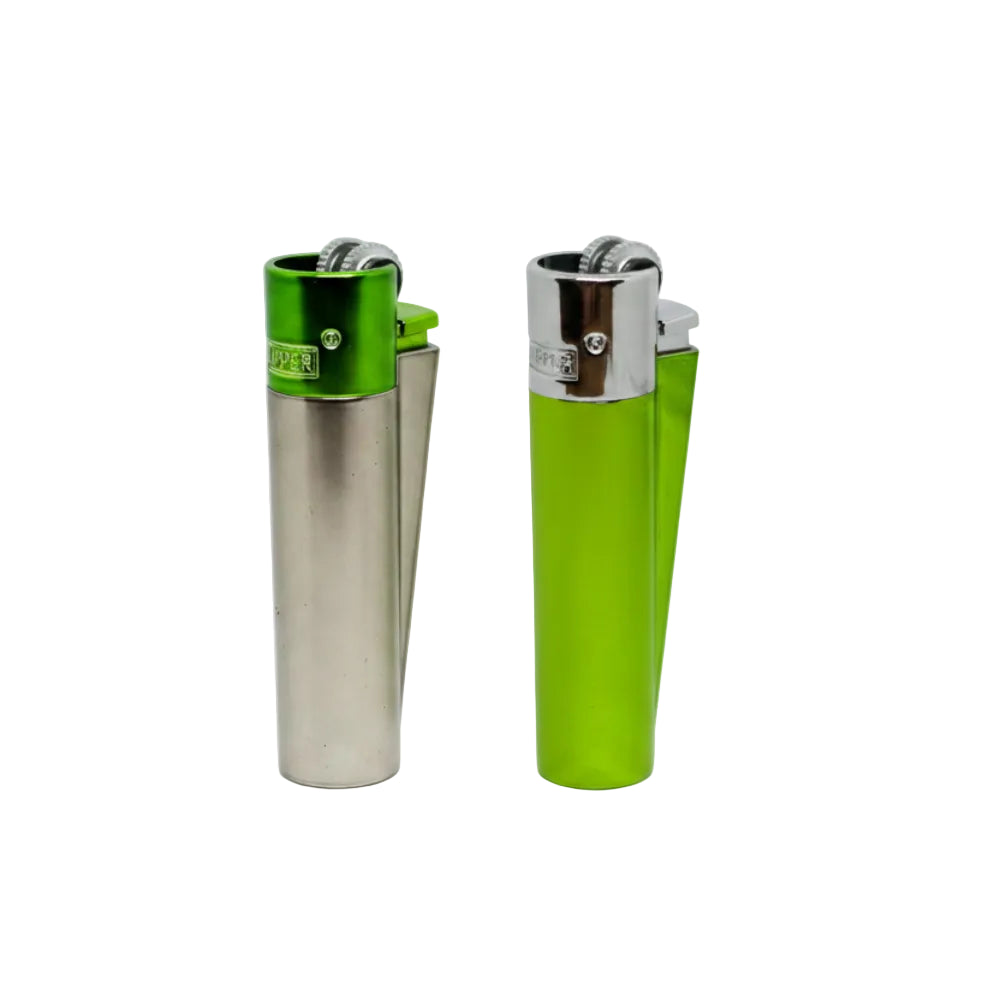 ENCENDEDOR CLIPPER METALICO PISTACHIO-4