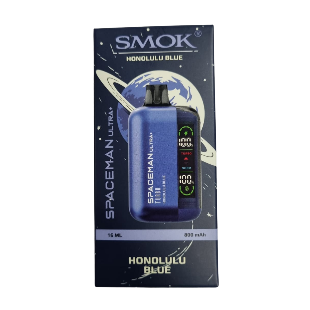 VAPORIZADOR SPACEMAN ULTRA/TURBO 15000 HONOLULU BLUE - SMOK