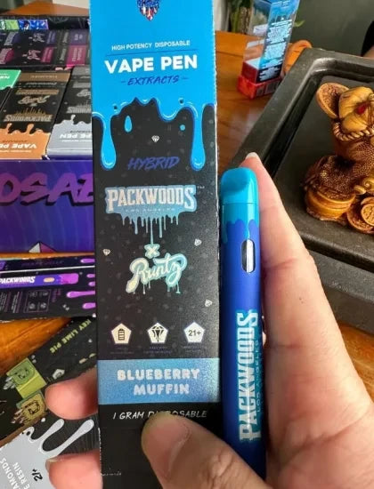 VAPE DESECHABLE PACKWOODS V2 - 1ML (VACÍO)