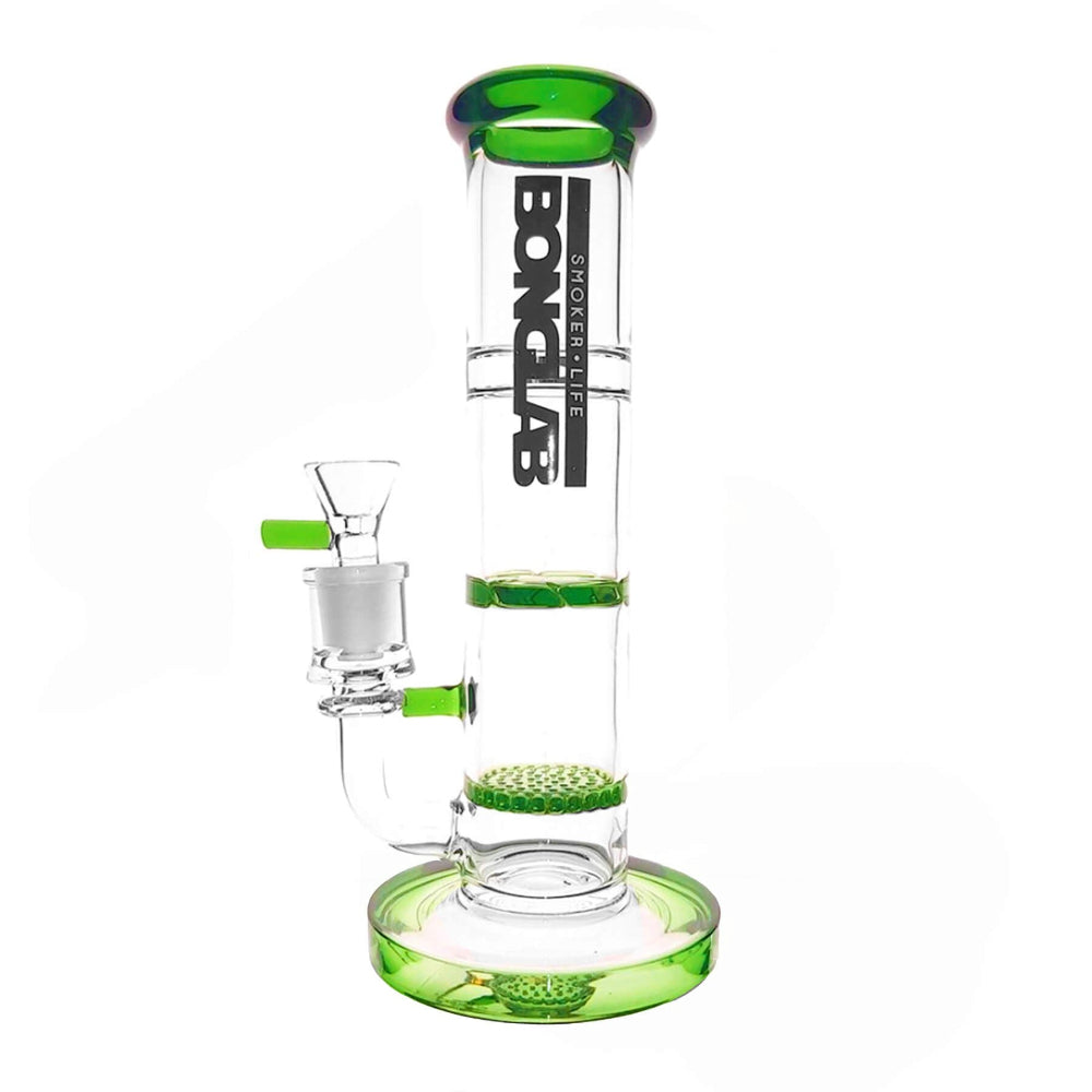 BONG POCKET TWISTER GREEN - BONGLAB-1