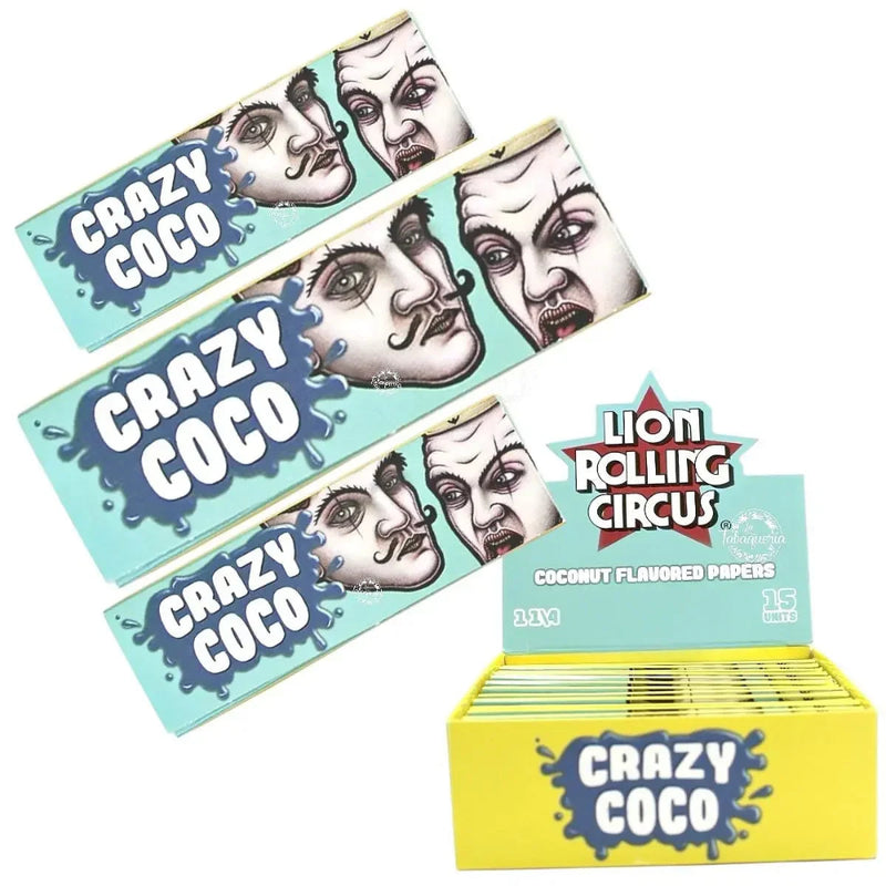 PAPELILLO 1 1/4 CRAZY COCO - LION ROLLING CIRCUS-1