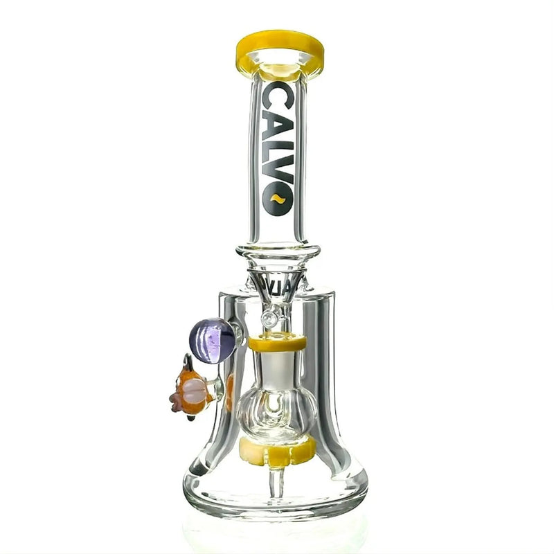 BONG AQUA RIG YELLOW 19cm - CALVO-3