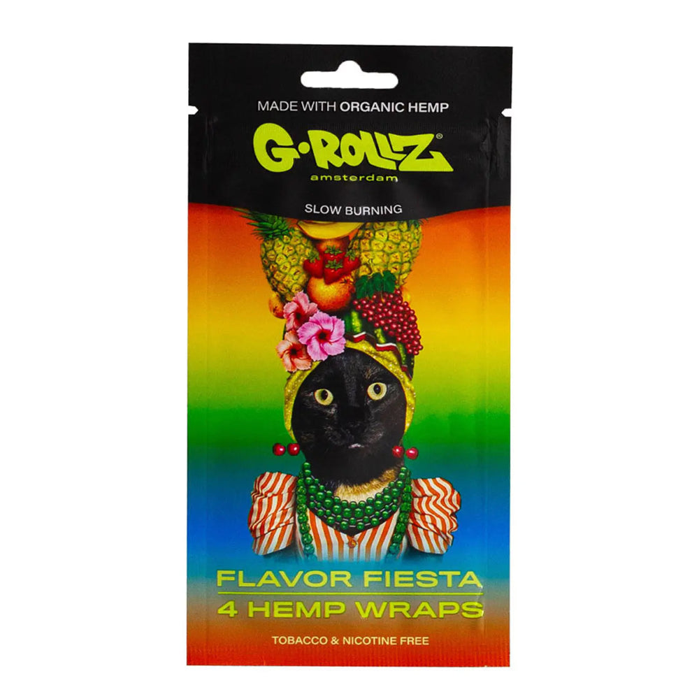 HEMPS WRAPS X4 TUTTI FRUTI G-ROLLZ