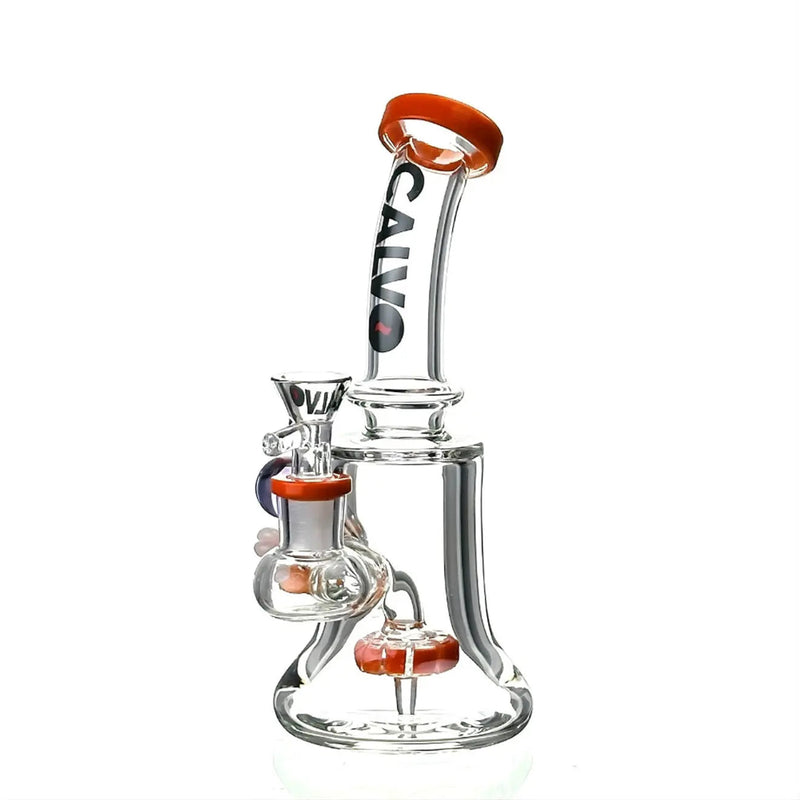 BONG AQUA RIG RED 19cm - CALVO-3