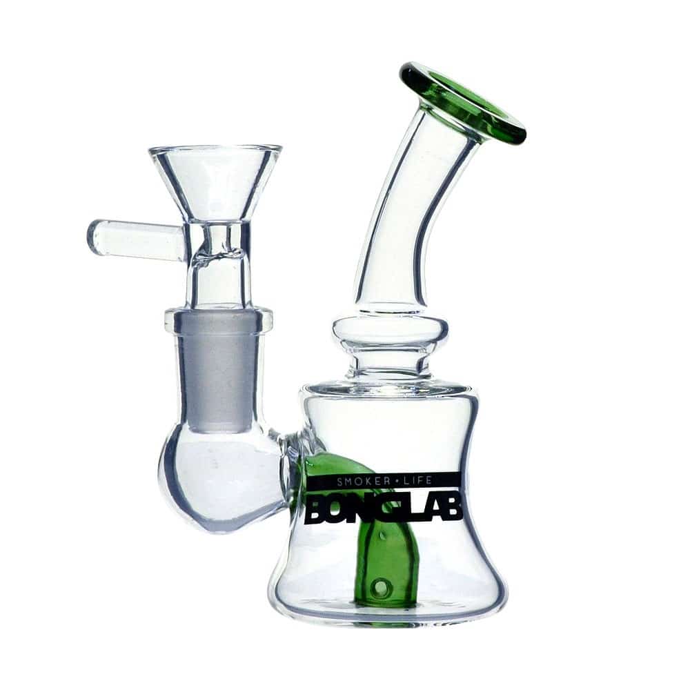 BONG TINY BELL GREEN - BONGLAB