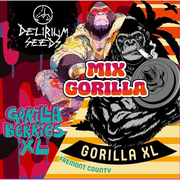 MIX GORILLA XL FAST X8 DELIRIUM SEEDS-1