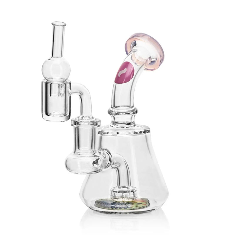 WAX SET PINK - DAB RIG + BANGER + CARB CAP - CALVO-1