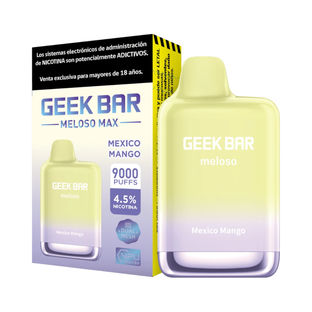VAPORIZADOR DESECHABLE GEEK BAR MELOSO MAX 9000 PUFFS MEXICO MANGO-1