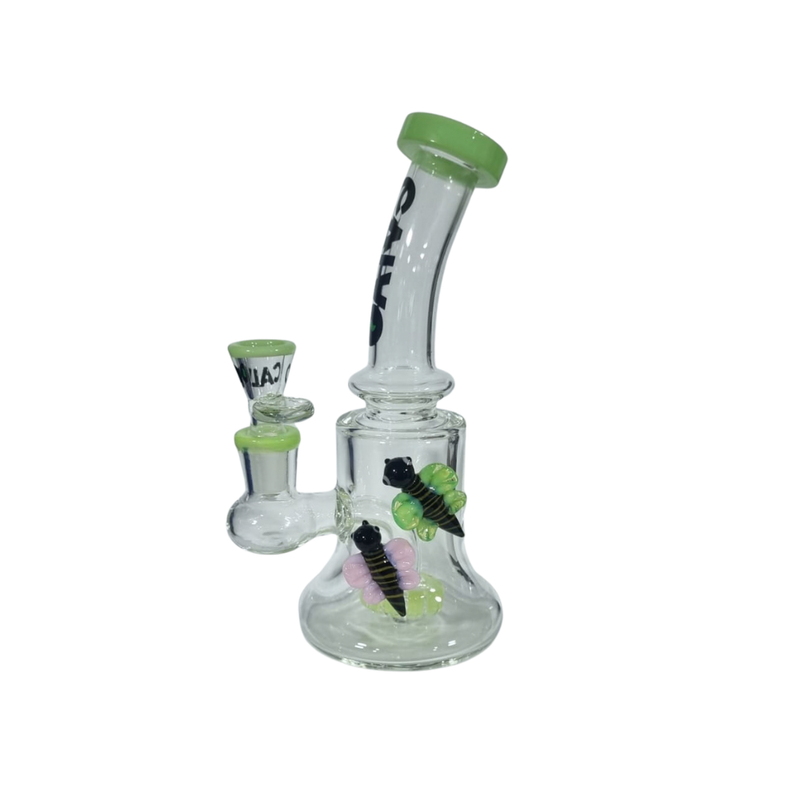 BONG BEE RIG LITE LIGHT GREEN 19CM - CALVO-1
