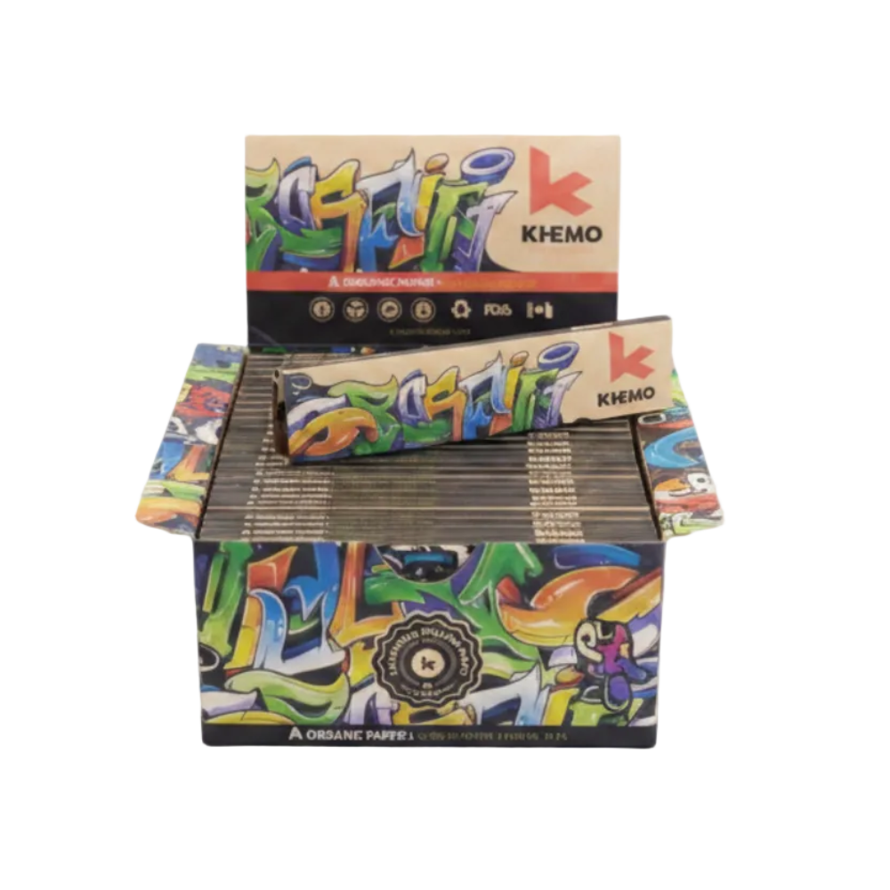 DISPLAY PAPELILLOS KHEMO ORGANIC LONG SIZE - KHEMO