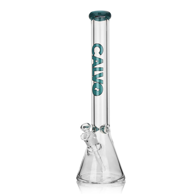 BONG PREMIUM BEAKER COLOR BLUE 45CM - CALVO-1