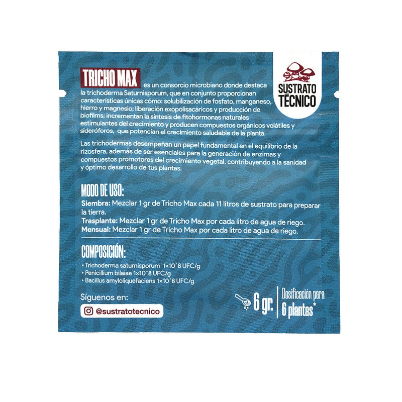 TRICODERMAS TRICHO MAX 6G - SUSTRATO TECNICO-2