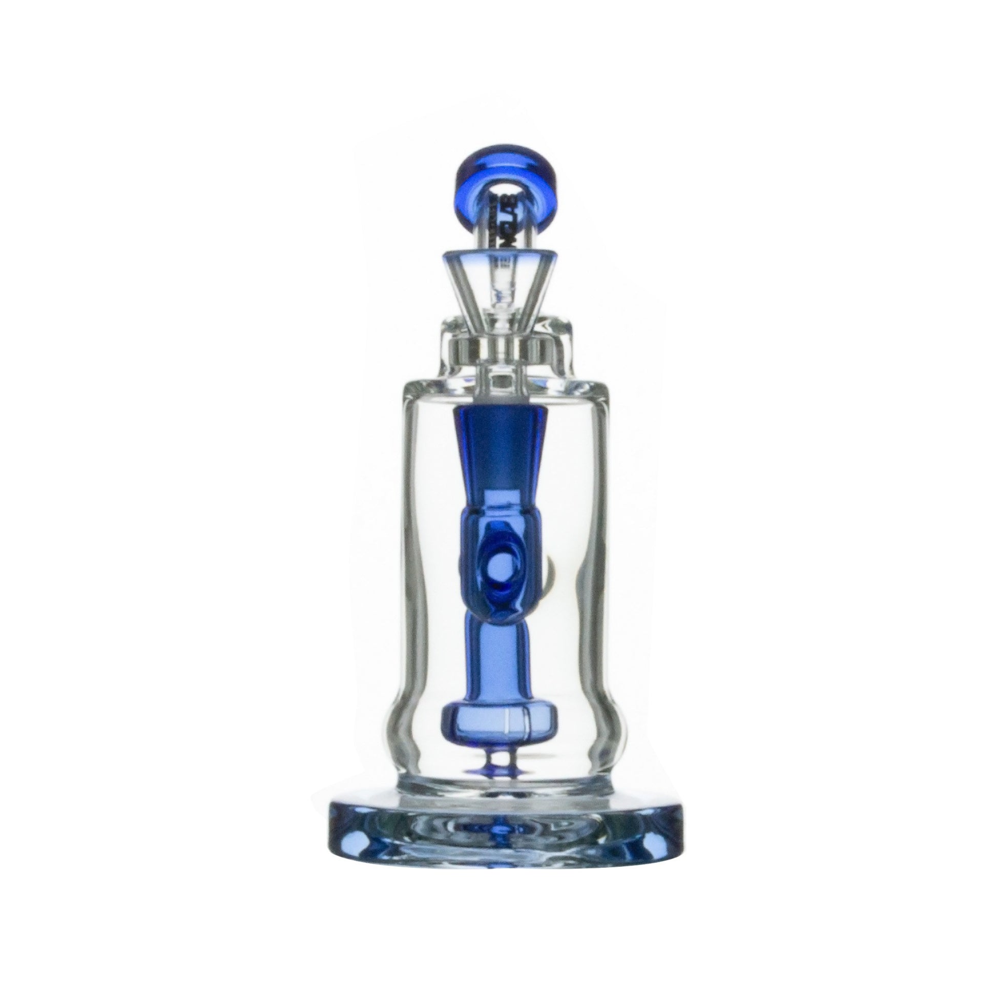 BONG SAUCER RIG BLUE - BONGLAB-2