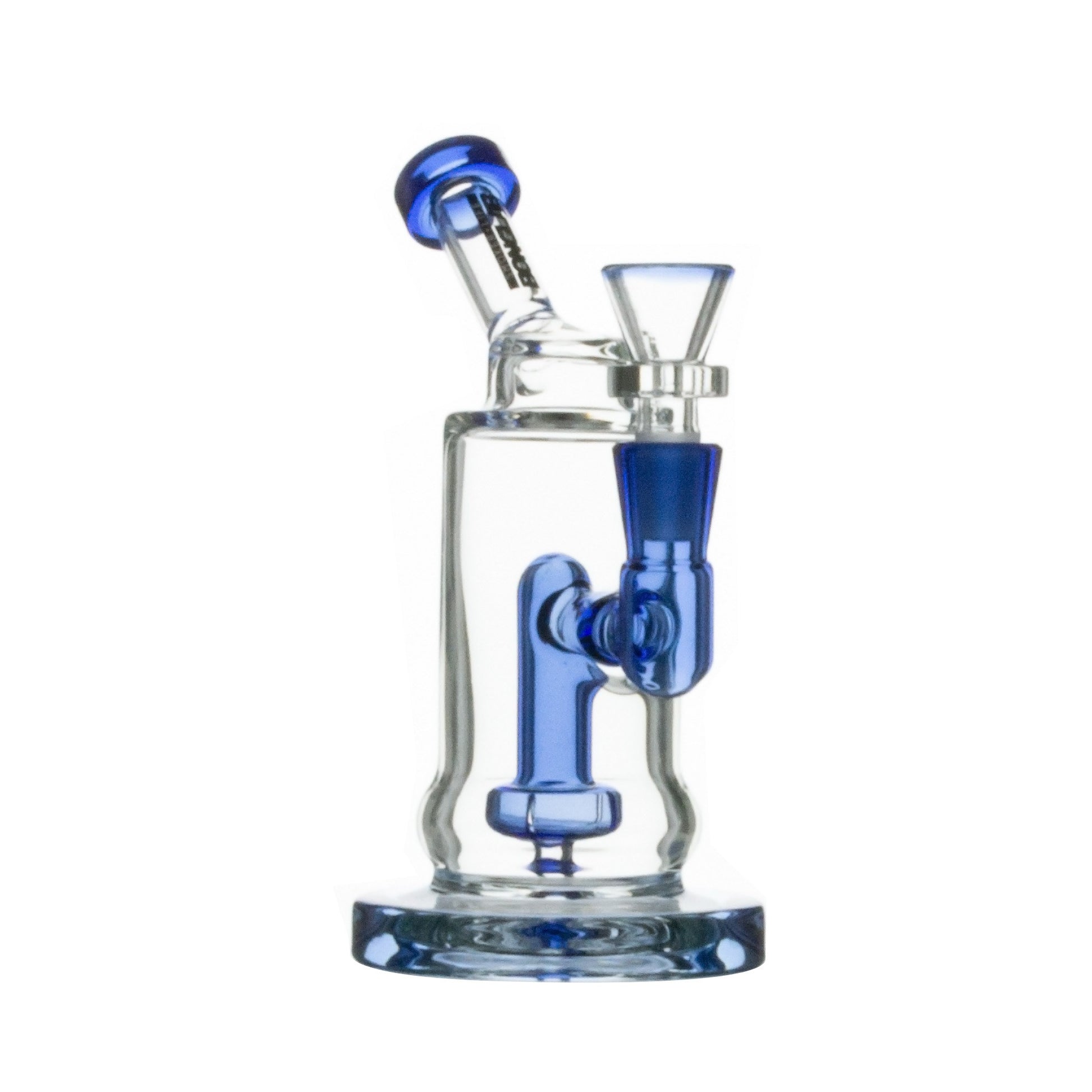 BONG SAUCER RIG BLUE - BONGLAB-3
