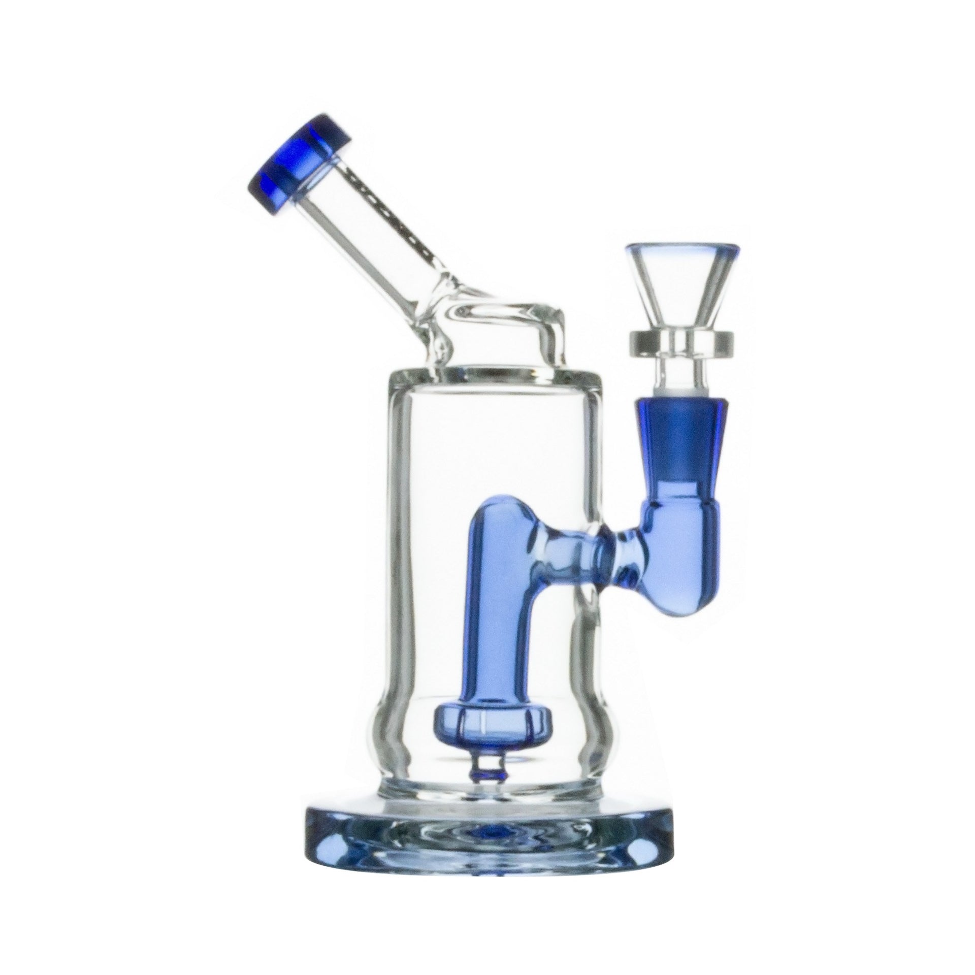 BONG SAUCER RIG BLUE - BONGLAB