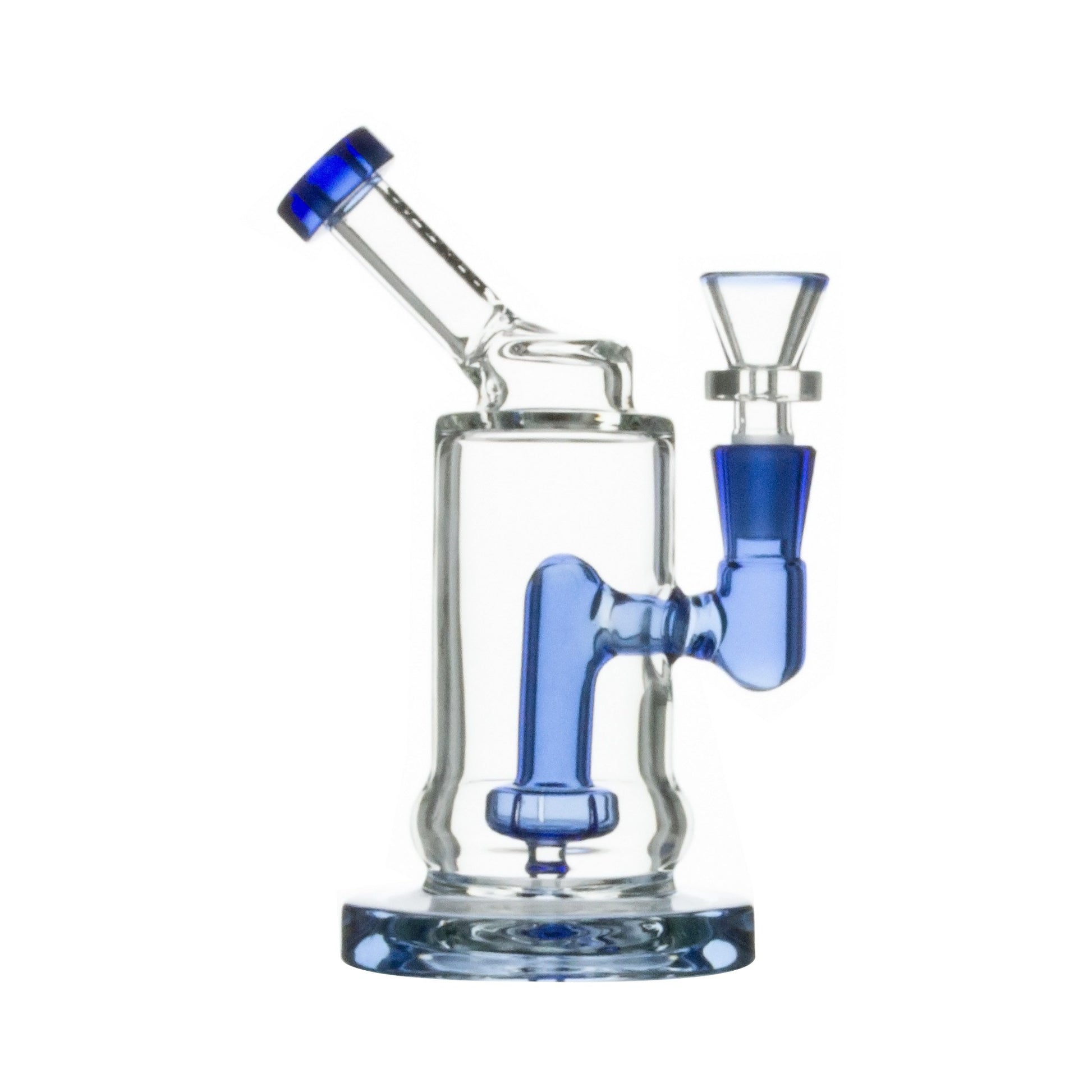BONG SAUCER RIG BLUE - BONGLAB-1