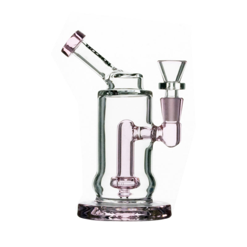 BONG SAUCER RIG PINK - BONGLAB-1