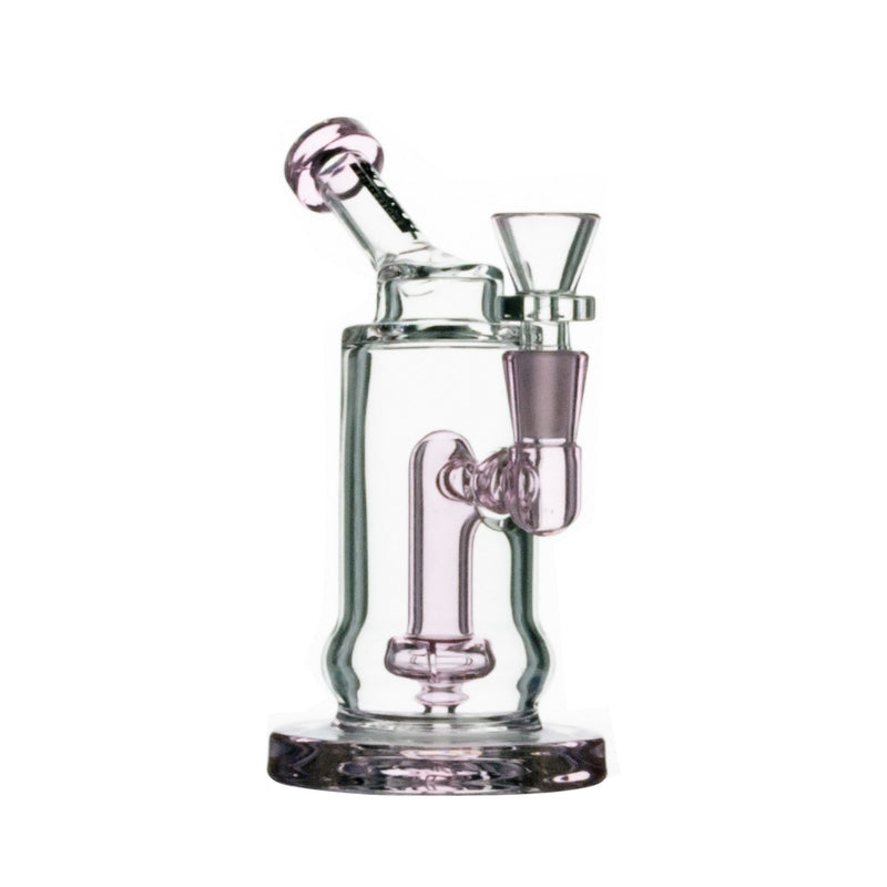 BONG SAUCER RIG PINK - BONGLAB-3