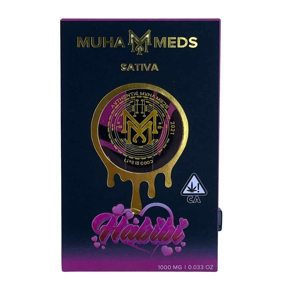 CARTRIDGE MUHA MEDS 0.8ML 2025/ 10 RAZAS DISPONIBLES - VACÍOS