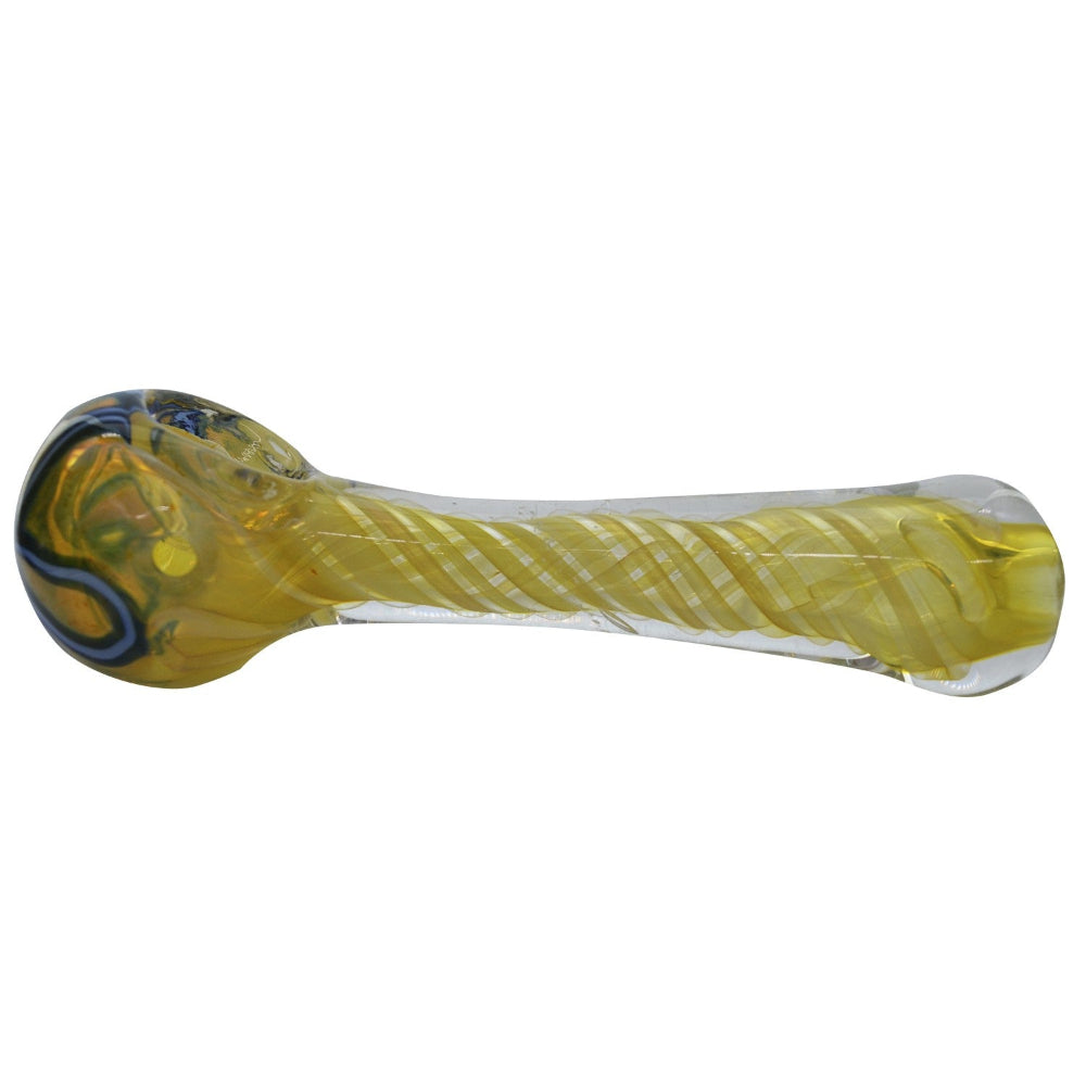 PIPA PYREX 9CM CHROMATIC - TOP SMOKE-3