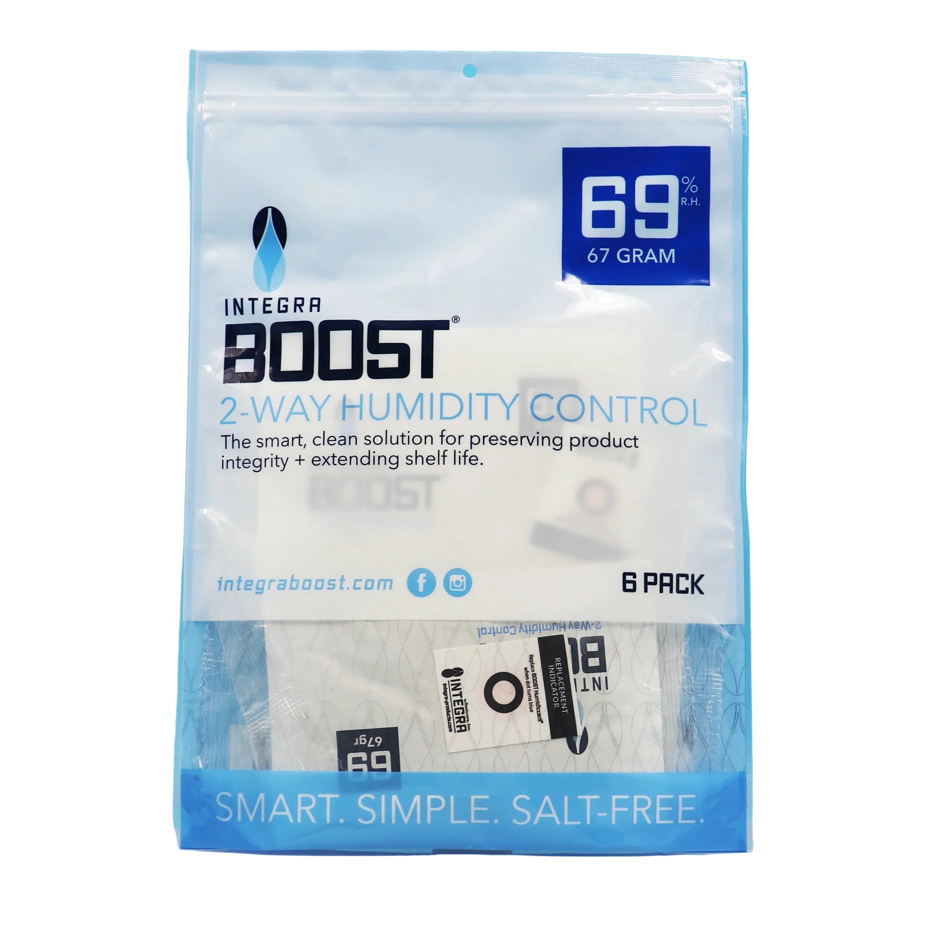 REGULADOR DE HUMEDAD 67G 69% - INTEGRA BOOST