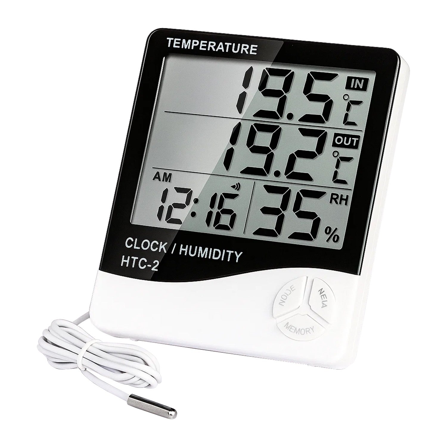 TERMOHIGROMETRO HTC-2 SONDA + 2 PILAS KASVI-1