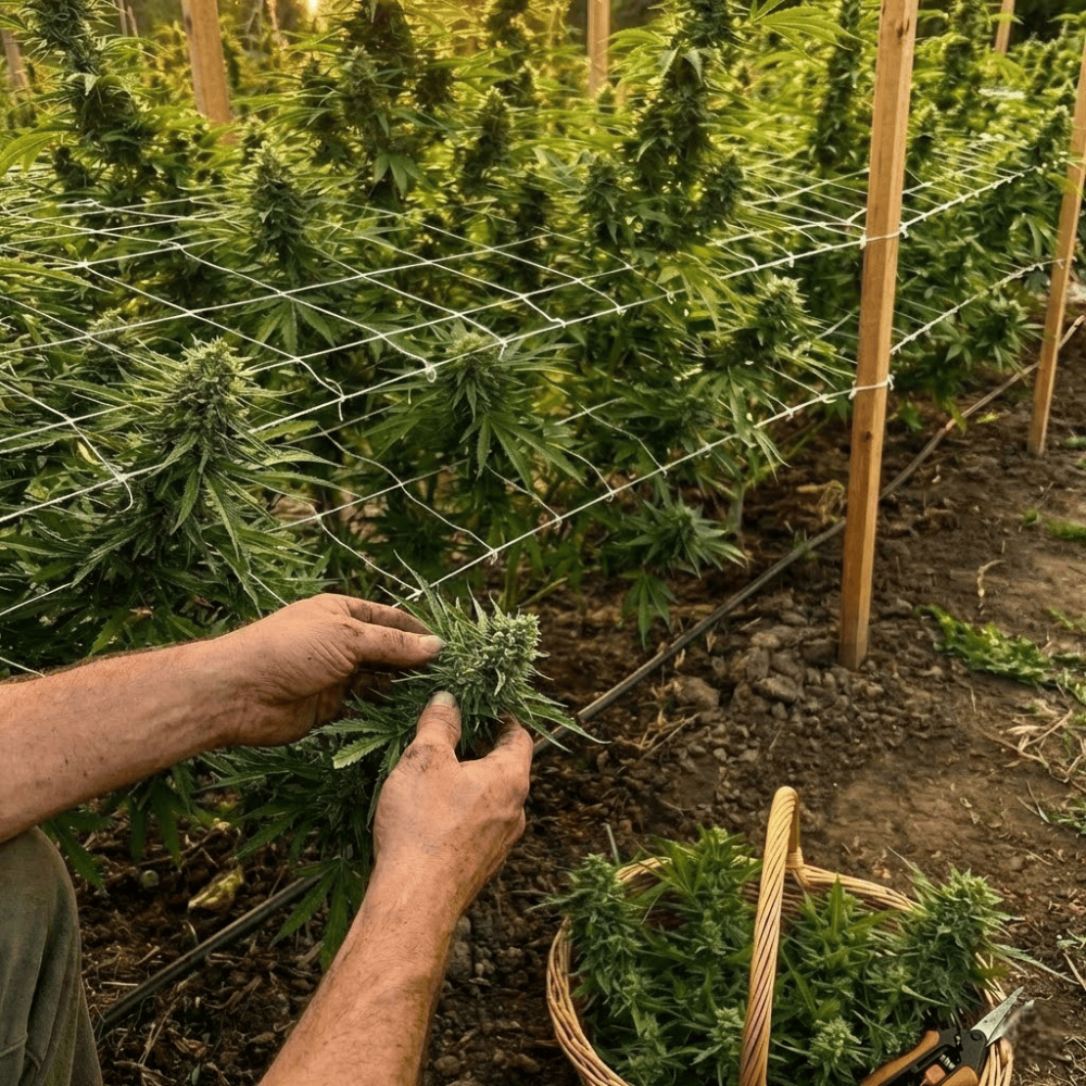 MALLA DE CULTIVO SCROG TRELLIS TECH 1.5X4.5MT - KASVI