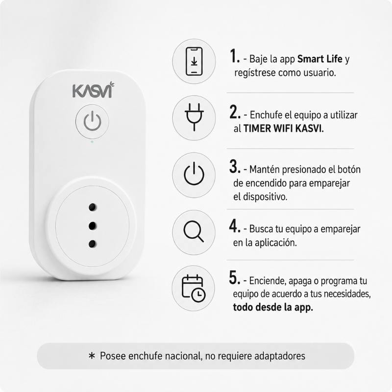 TIMER WIFI - KASVI-3