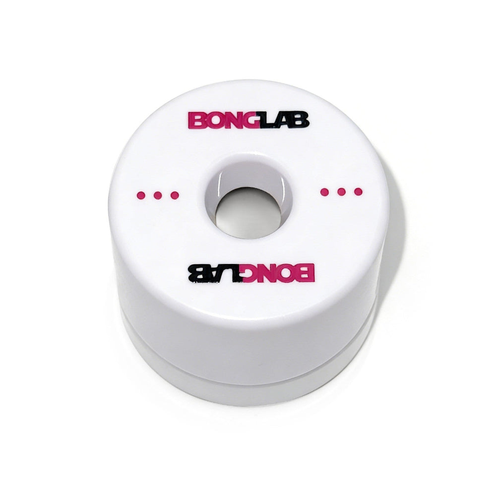 CONTENEDOR EXTRACTOS AL VACIO REDONDO BLANCO 4ML - BONGLAB-4
