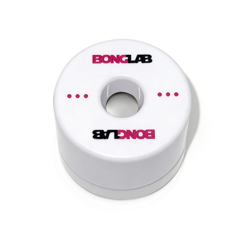 CONTENEDOR EXTRACTOS AL VACIO REDONDO BLANCO 4ML - BONGLAB-4