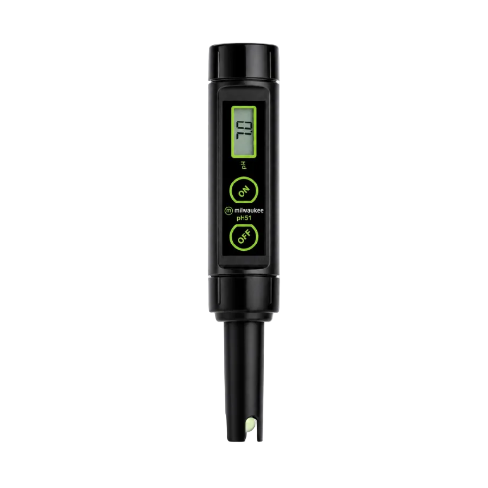 MEDIDOR DE PH WATERPROOF PH51 - MILWAUKEE