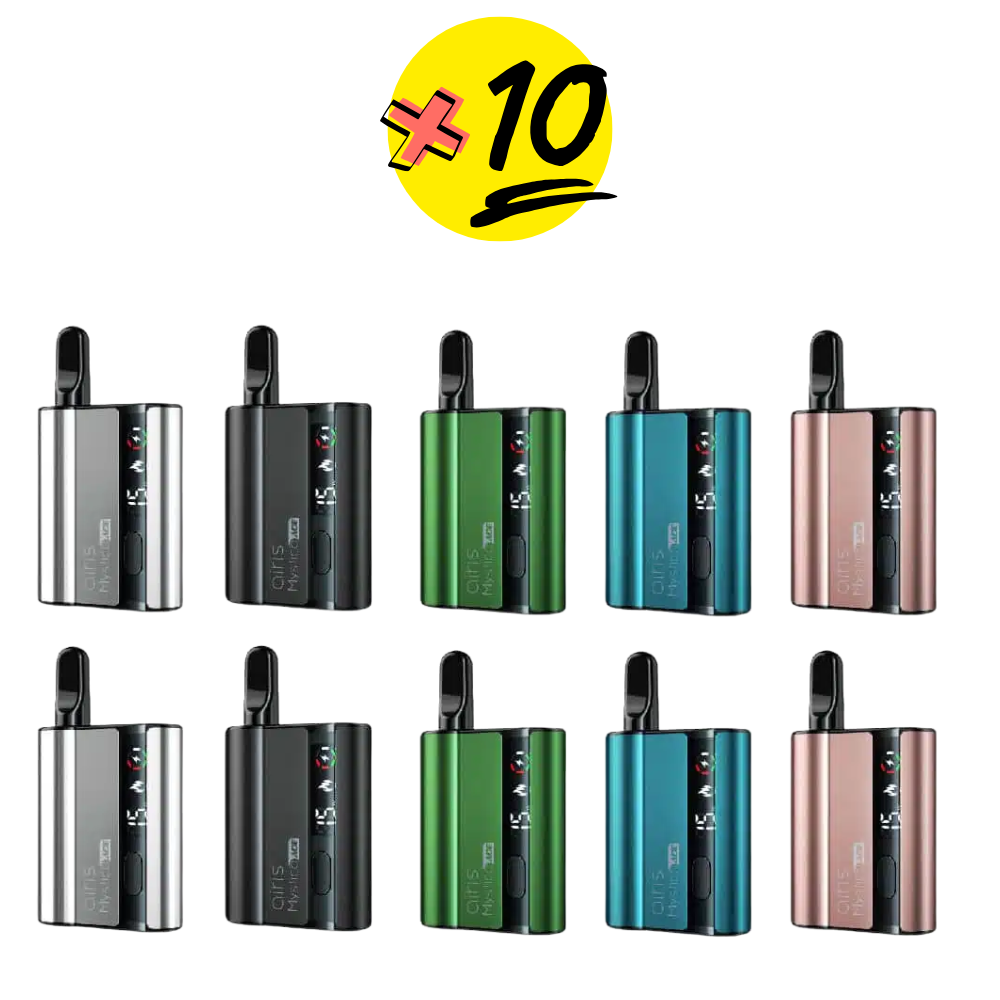 BATERIAS MYSTICA ACE PACK X10 COLORES SURTIDOS - AIRIS