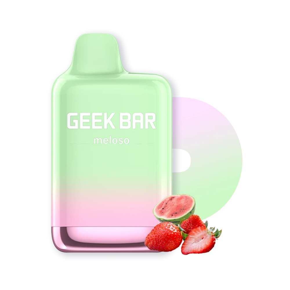 VAPORIZADOR DESECHABLE GEEK BAR MELOSO MAX 9000 PUFFS STRAWBERRY WATERMELON