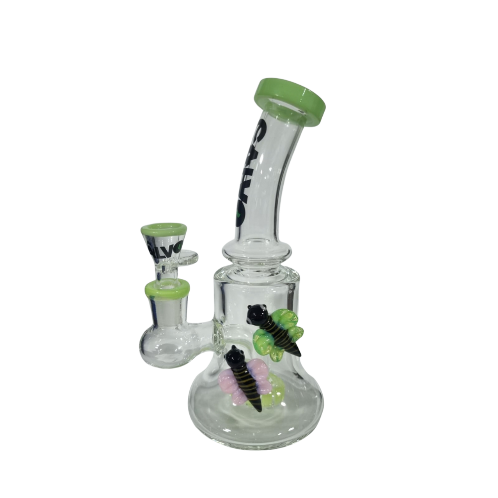 BONG BEE RIG LITE LIGHT GREEN 19CM - CALVO-3