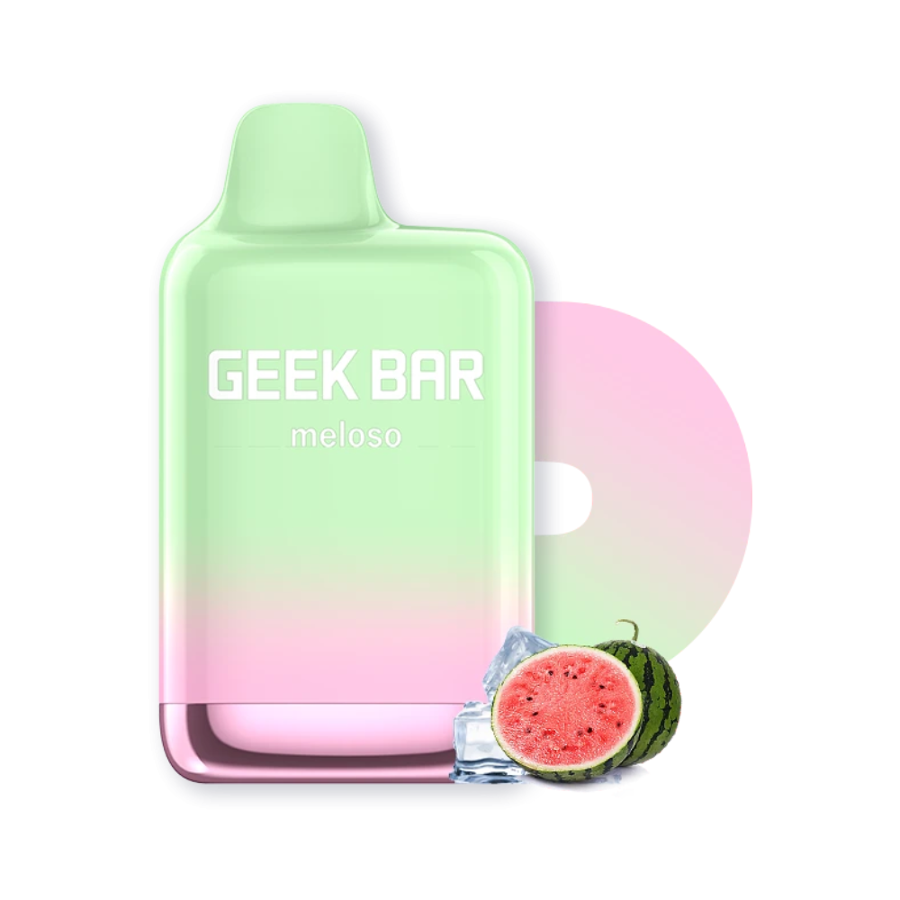 VAPORIZADOR DESECHABLE GEEK BAR MELOSO MAX 9000 PUFFS WATERMELON ICE