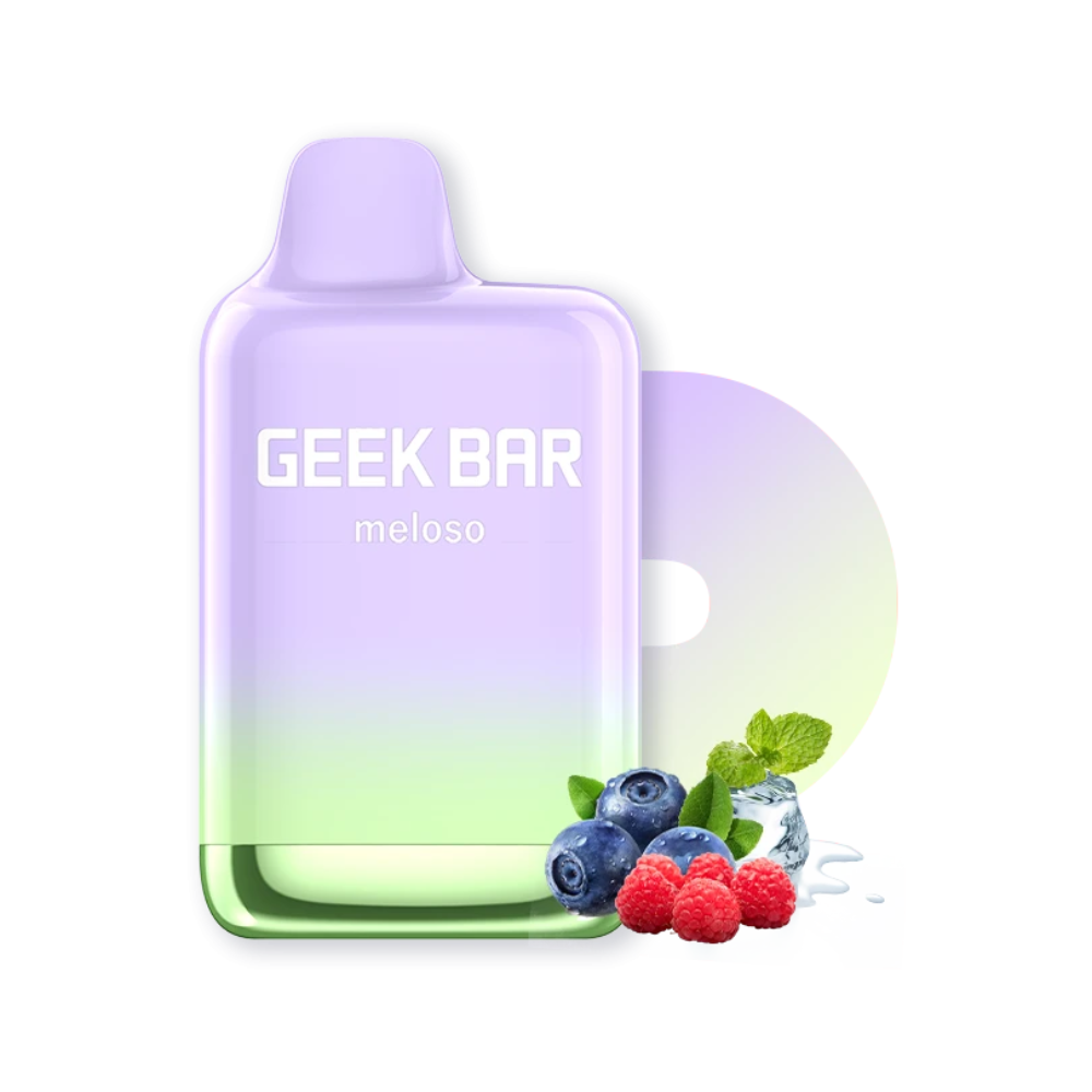VAPORIZADOR DESECHABLE GEEK BAR MELOSO MAX 9000 PUFFS BERRY TRIPLE ICE
